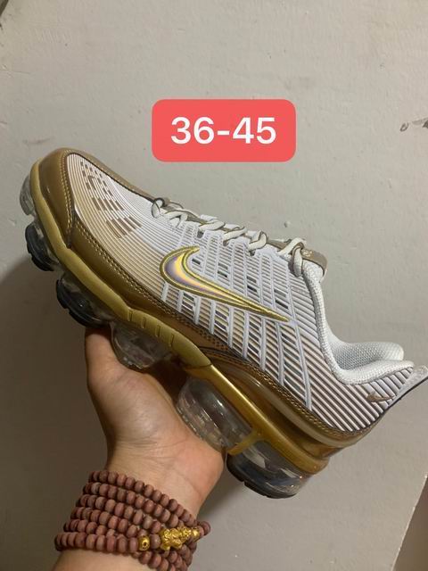 Nike Air Vapormax 360 Women Shoes Golden White-12 - Click Image to Close